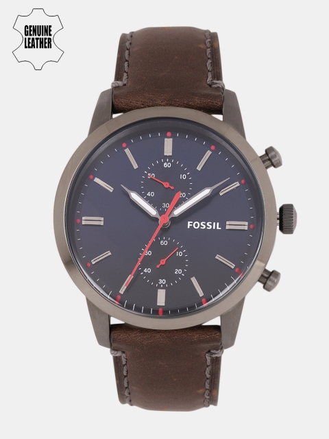 

Fossil Men Blue Factory Service Analogue Watch FS5378I