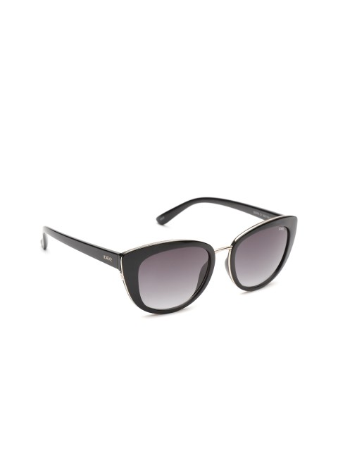 

I DEE Unisex Cateye Sunglasses EC1153, Purple