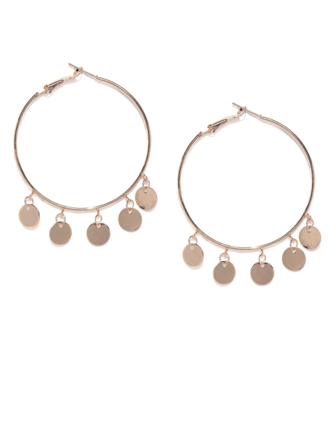 

Ayesha Gold-Toned Circular Hoop Earrings