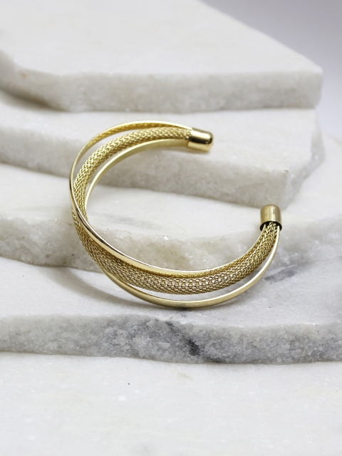 

Ayesha Gold-Toned Metal Cuff Bracelet