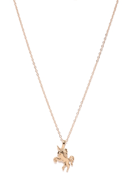 

lil' Star Girls Gold-Toned Pendant With Chain