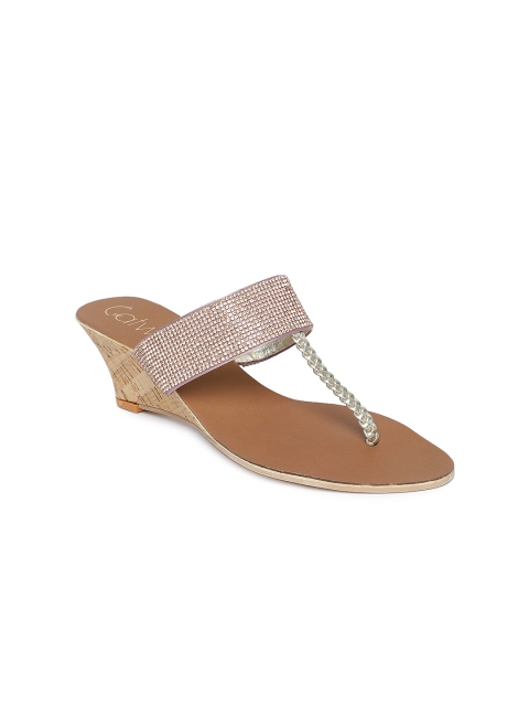 

Catwalk Women Rose Gold-Toned Wedges