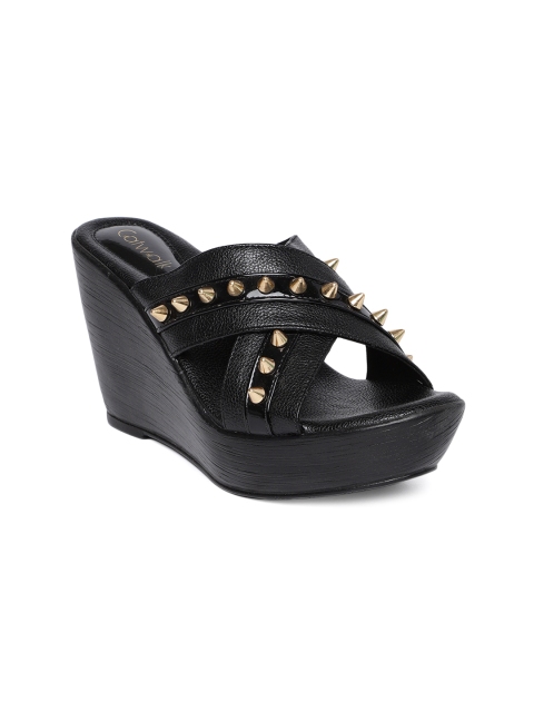 

Catwalk Women Black Solid Sandals