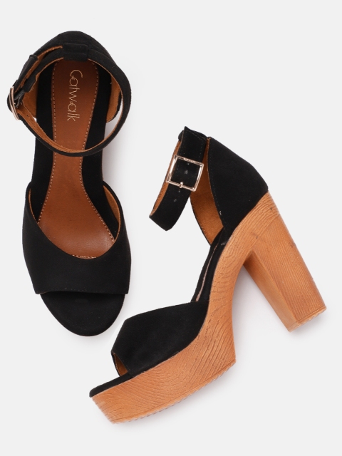 

Catwalk Women Black Solid Sandals