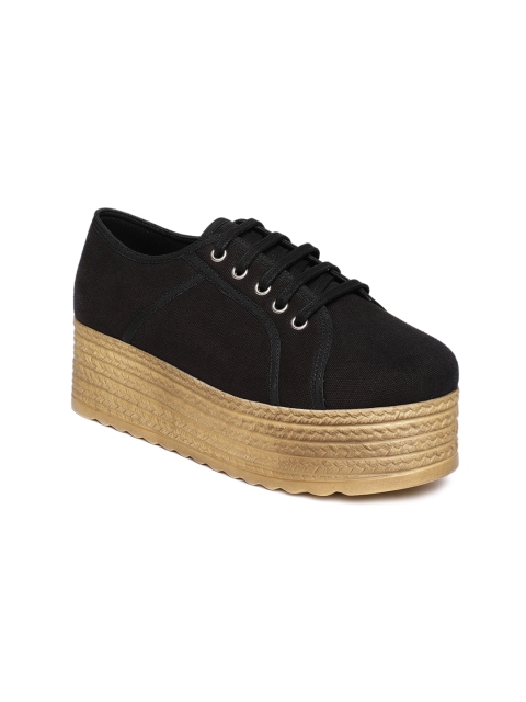 

Catwalk Women Black Solid Flatforms