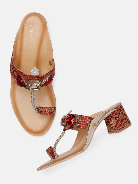 

Catwalk Women Red Embellished Heels