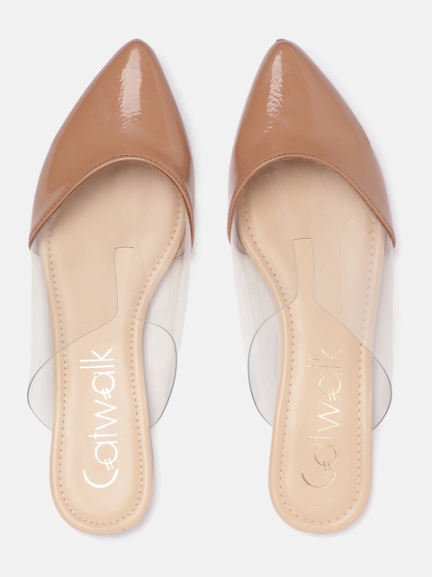 

Catwalk Women Nude-Coloured Solid Mules