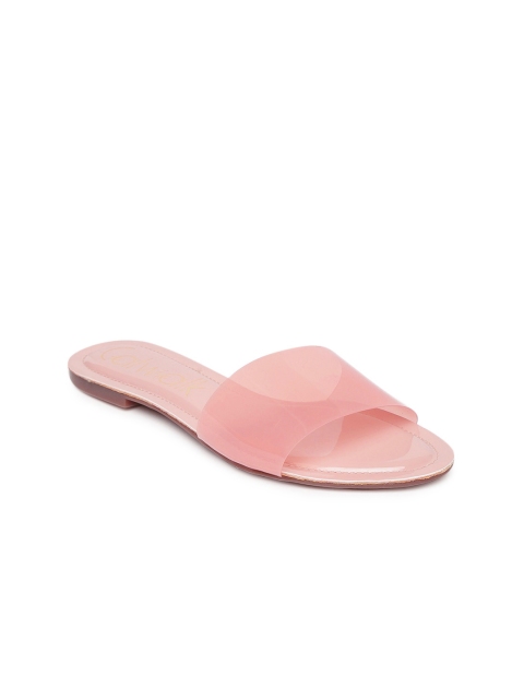 

Catwalk Women Pink Solid Open Toe Flats