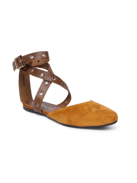 

Catwalk Women Tan Brown Solid Flats