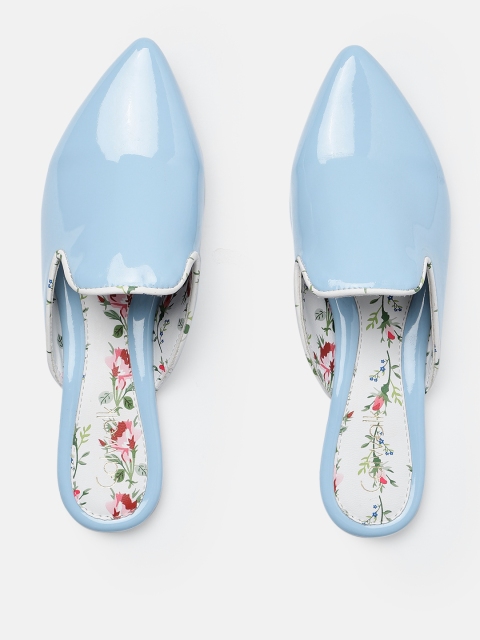 

Catwalk Women Blue Solid Mules