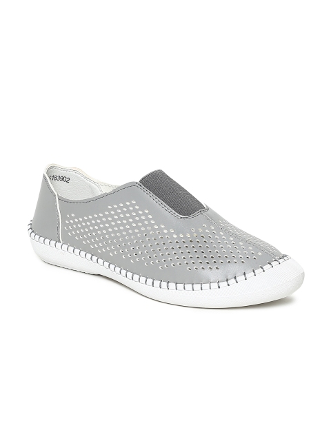 

Catwalk Women Grey Melange Slip On Sneakers