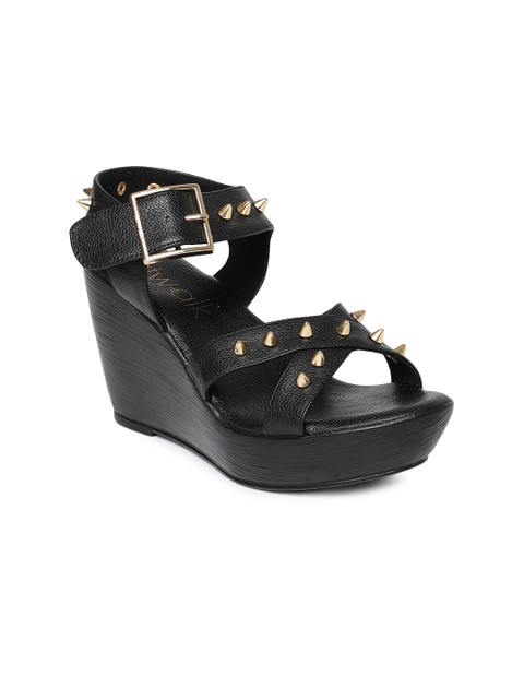 

Catwalk Women Black Embellished Sandals