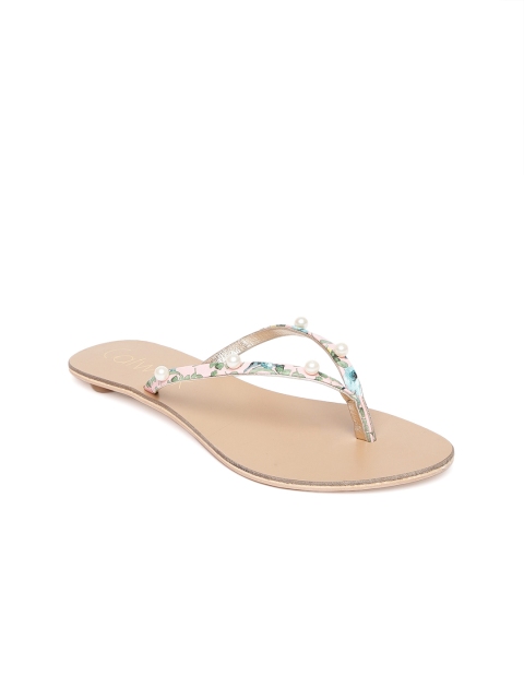

Catwalk Women Pink Printed Open Toe Flats