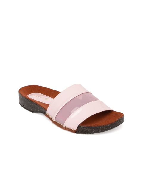 

Catwalk Women Pink Solid Open Toe Flats