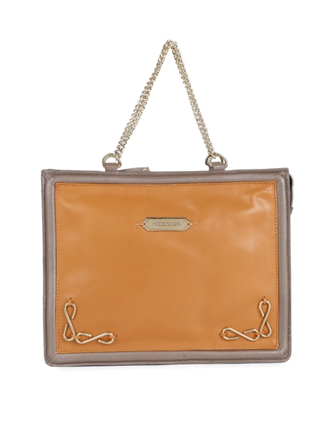

Hidesign Tan Brown Leather Handheld Bag