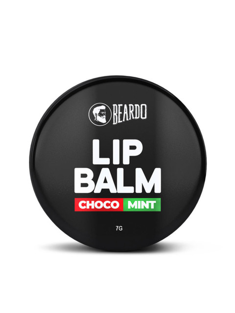 

Beardo Men Choco Mint Lip Balm 7g, Black