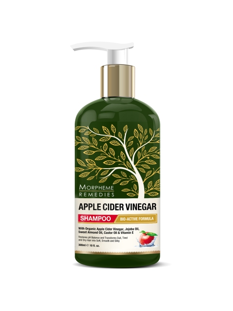 

Morpheme Remedies Apple Cider Vinegar Shampoo 300ml, Green