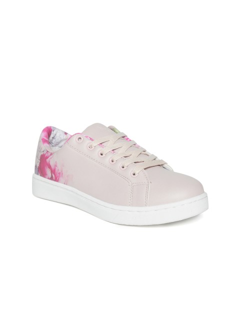 

Allen Solly Women Dusty Pink Printed Sneakers