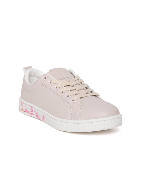 

Allen Solly Women Beige Sneakers