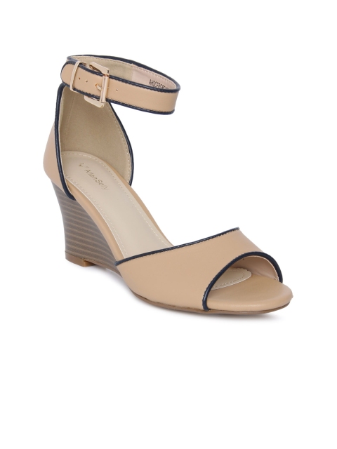 

Allen Solly Women Beige Solid Pumps