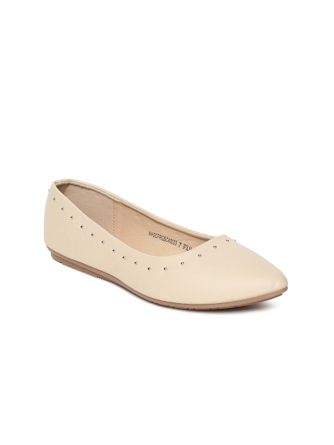 

Allen Solly Women Beige Solid Ballerinas