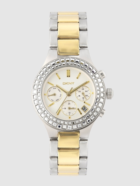 

DKNY Women White Factory Serviced Analogue Watch NY2260
