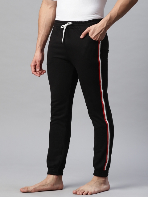 

Hubberholme Men Solid Black Solid Lounge Joggers