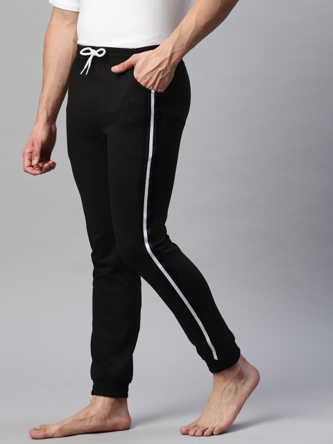 

Hubberholme Men Solid Black Solid Lounge Joggers