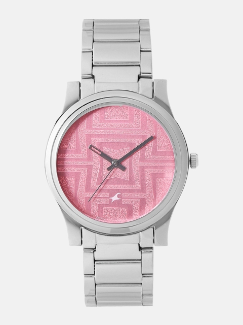 

Fastrack Women Pink Analogue Watch NK6046SM02_OR2