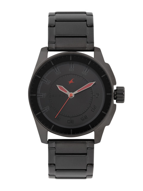 

Fastrack Men Black Analogue Watch NK3089NM01_OR2