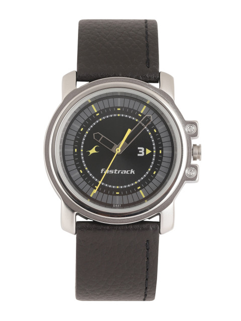 

Fastrack Men Black Analogue Watch NK3039SL02_OR2