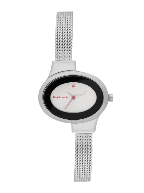 

Fastrack Women Silver-Toned Analogue Watch NK6015SM01_OR2