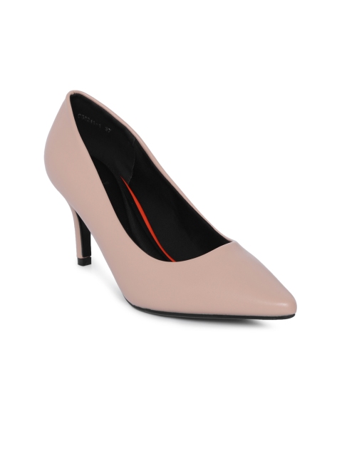 

Tresmode Women Pink Solid Pumps