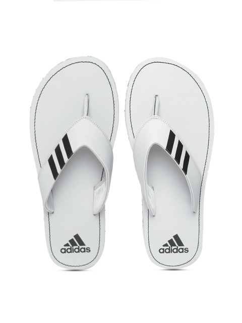

ADIDAS Men Grey Solid Thong Flip-Flops