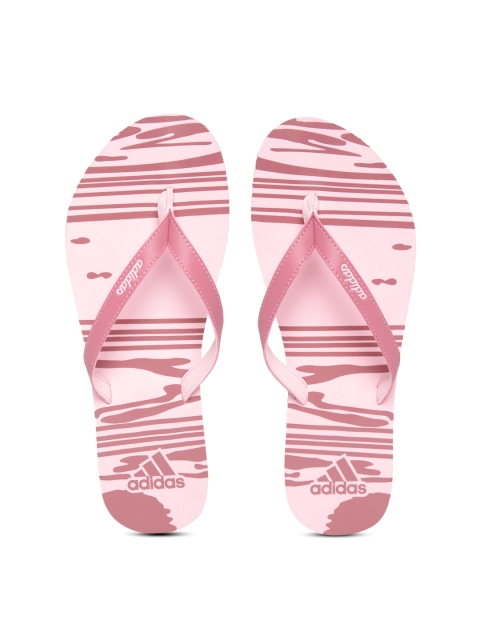 

ADIDAS Women Pink JUNG Printed Thong Flip-Flops