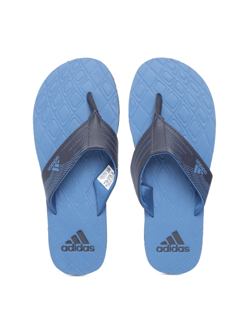 

ADIDAS Men Navy GADI 2018 Printed Thong Flip-Flops, Navy blue