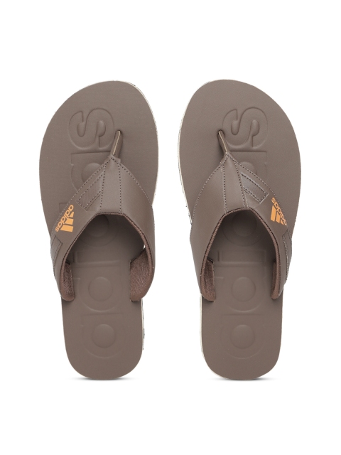

ADIDAS Men Brown SLALON 2018 Solid Thong Flip-Flops