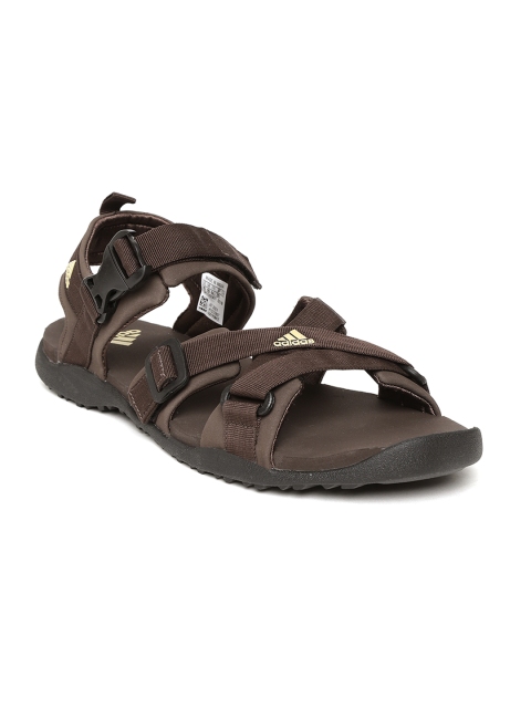 

ADIDAS Men Coffee Brown GLADI Sports Sandals