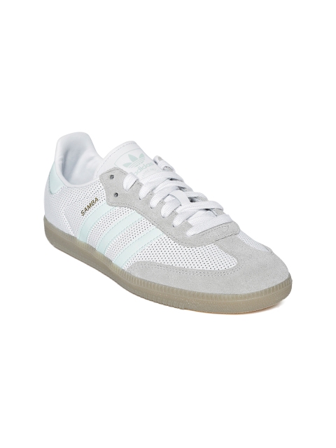 

ADIDAS Originals Women White SAMBA OG Perforated Sneakers