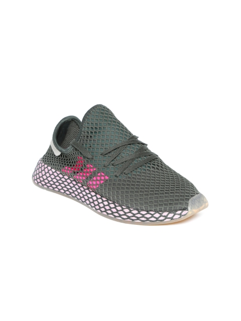 

ADIDAS Originals Women Charcoal Grey Deerupt Runner Shoes
