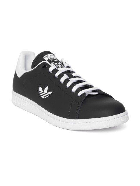 

ADIDAS Originals Men Black Stan Smith Leather Sneakers