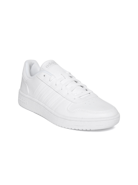 

ADIDAS Women White Hoops 2.0 Sneakers