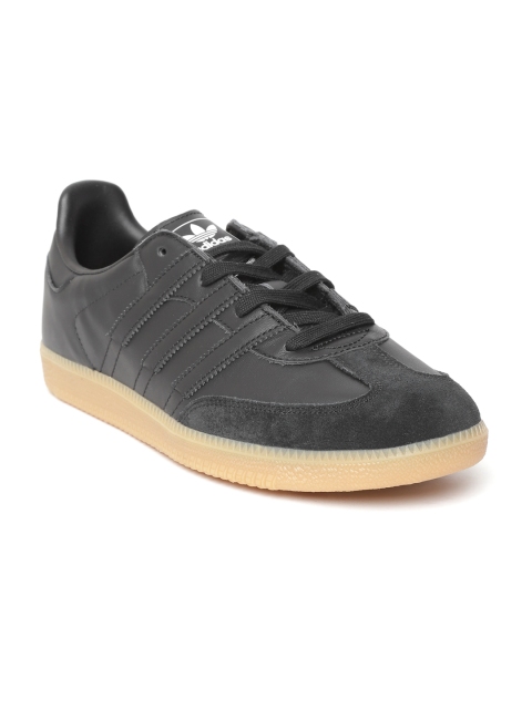 

ADIDAS Originals Men Black Leather Samba OG MS Sneakers