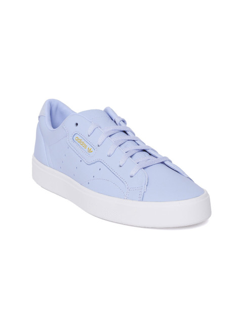 

ADIDAS Originals Women Blue Sleek Leather Sneakers