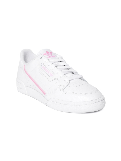 

ADIDAS Originals Women White Continental 80 Leather Sneakers