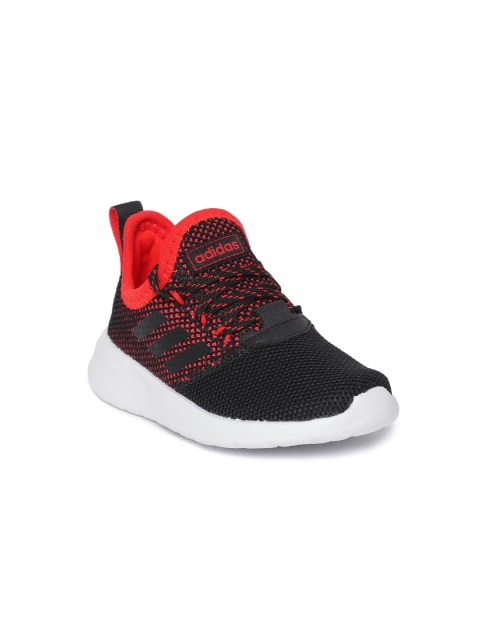 

ADIDAS Boys Black & Red Lite Racer Reborn Sneakers