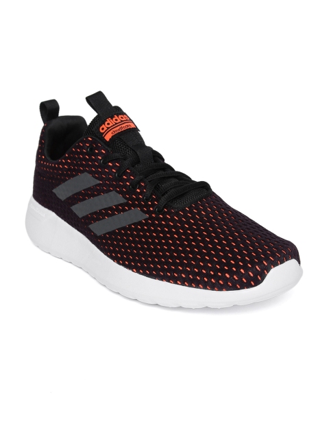 

ADIDAS Men Black & Red LITE RACER CLN Running Shoes