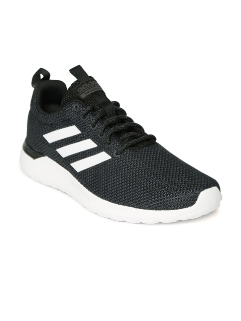 

ADIDAS Men Black Lite Racer CLN Woven Design Running Shoes