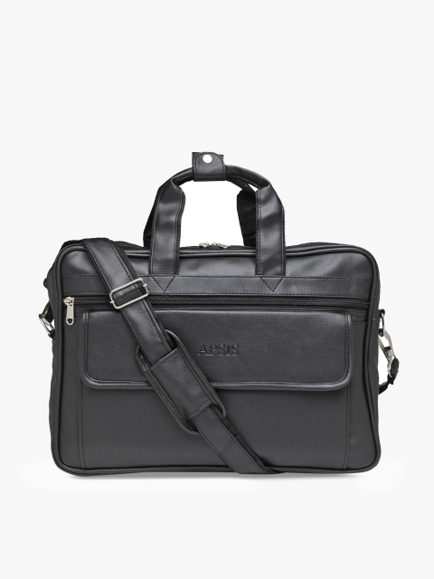 

Apsis Unisex Black Solid Laptop Bag