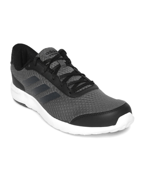 

ADIDAS Men Grey & Black Quickspike Running Shoes